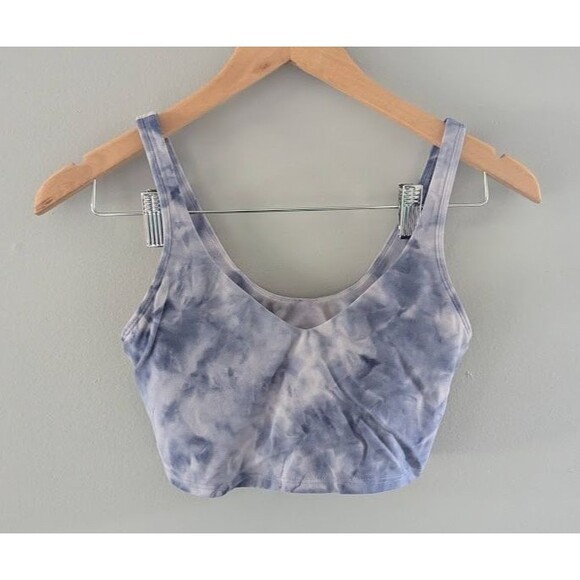 EUC Ladies  Lululemon Align Tank / Top Diamond Dye Iced Iris Peri size 4 NICE! - Picture 1 of 3